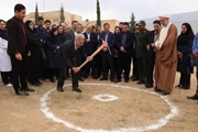 کلنگ‌زنی درمانگاه تخصصی بیمارستان شهید رضازاده و بازدید ریاست دانشگاه علوم پزشکی شیراز از بخش‌های مختلف بیمارستان